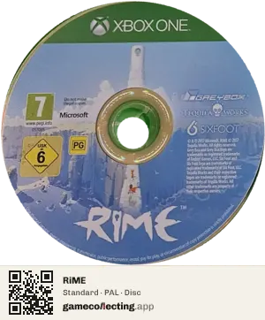 RiME Xbox One, PAL disc