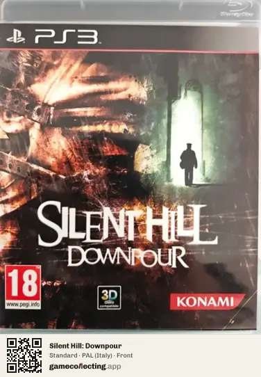 Silent Hill: Downpour PlayStation 3, Italy box front