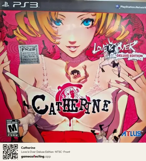 Catherine PlayStation 3, NTSC box front