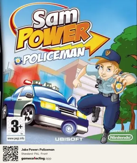 Jake Power: Policeman Nintendo DS, PAL box front