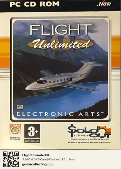 Flight Unlimited III Computer, PAL box front