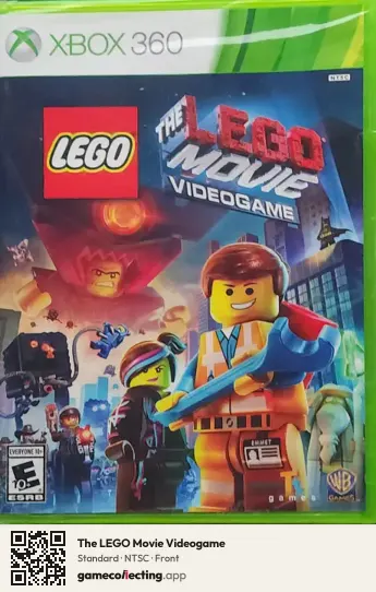 The LEGO Movie Videogame Xbox 360, NTSC box front