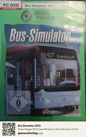 Bus Simulator 2012 Computer, Germany box front