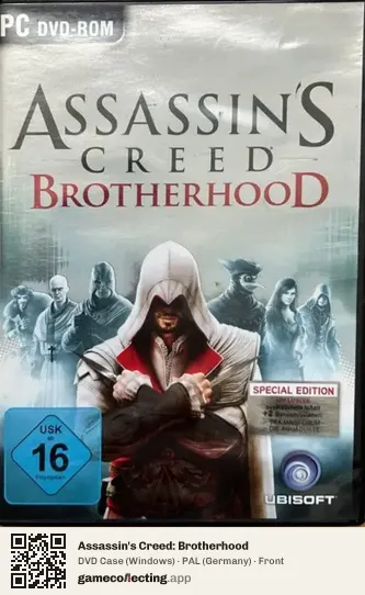 Assassin's Creed: Brotherhood Computer, Germany box front
