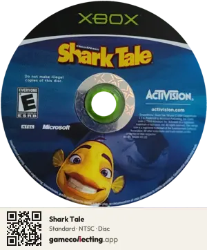 Shark Tale Xbox, NTSC disc