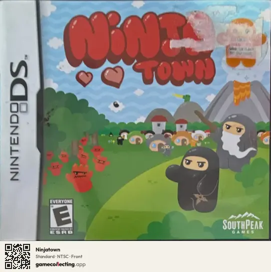 Ninjatown Nintendo DS, NTSC box front