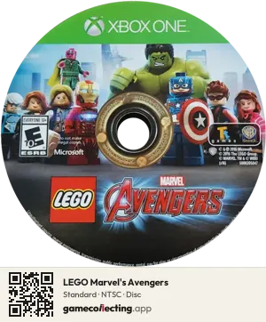 LEGO Marvel's Avengers Xbox One, NTSC disc