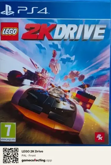 LEGO 2K Drive PlayStation 4, PAL box front