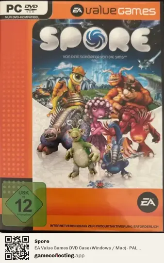 Spore Computer, Germany box front