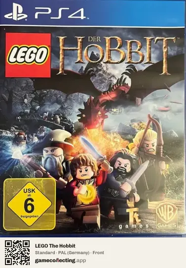 LEGO The Hobbit PlayStation 4, Germany box front
