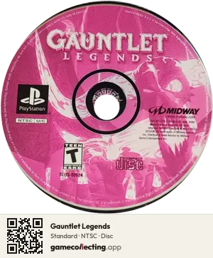 Gauntlet Legends PlayStation, NTSC disc
