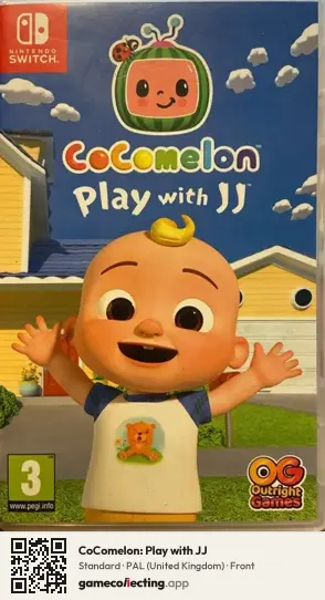 CoComelon: Play with JJ Nintendo Switch, United Kingdom box front