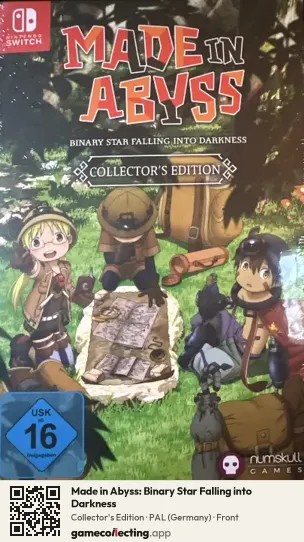 Made in Abyss: Binary Star Falling into Darkness Nintendo Switch, Germany box front