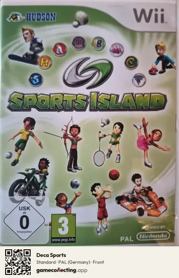 Deca Sports Nintendo Wii, Germany box front