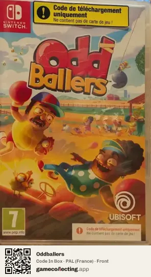 Oddballers Nintendo Switch, France box front