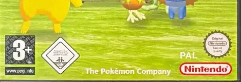 Pokémon Channel, the PEGI square on its front