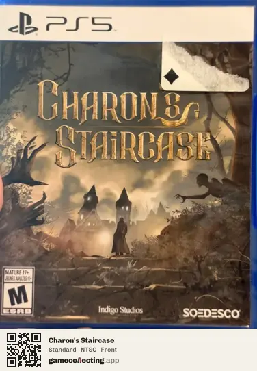 Charon's Staircase PlayStation 5, NTSC box front
