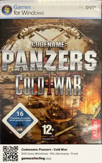 Codename: Panzers - Cold War Computer, Germany box front