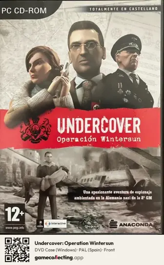 Undercover: Operation Wintersun Computer, Spain box front