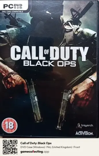 Call of Duty: Black Ops Computer, United Kingdom box front