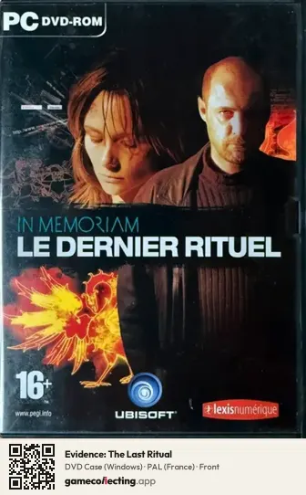 Evidence: The Last Ritual Computer, France box front