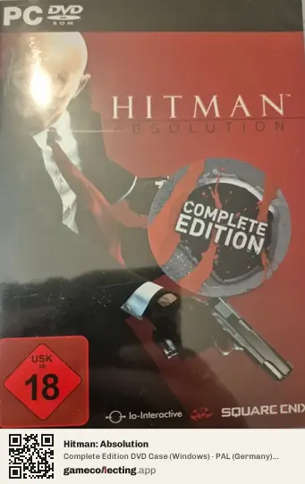 Hitman: Absolution Computer, Germany box front