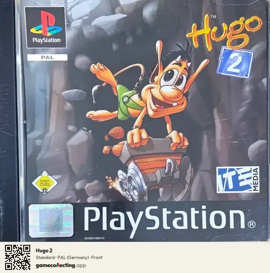 Hugo 2 PlayStation, Germany box front