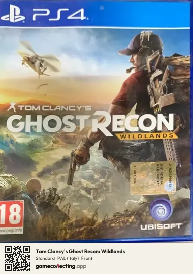 Tom Clancy's Ghost Recon: Wildlands PlayStation 4, Italy box front