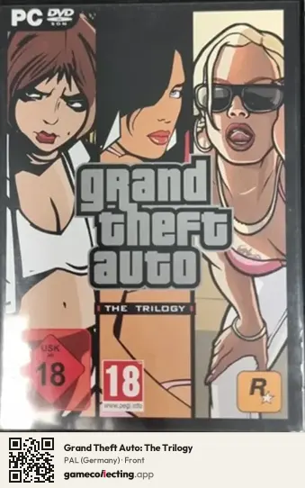 Grand Theft Auto: The Trilogy Computer, Germany box front