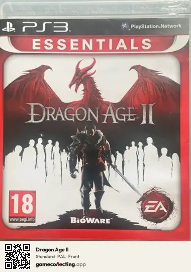 Dragon Age II PlayStation 3, PAL box front