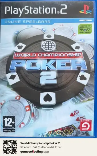 World Championship Poker 2 PlayStation 2, Netherlands box front