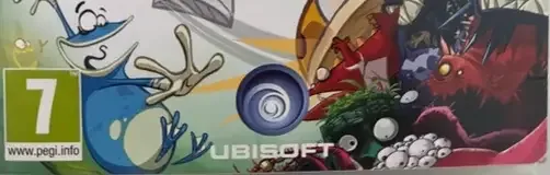 Rayman Origins, the PEGI square on its front