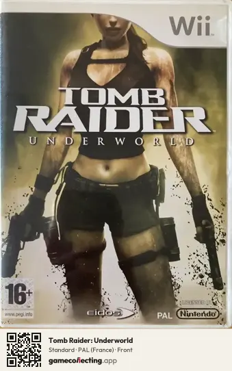 Tomb Raider: Underworld Nintendo Wii, France box front