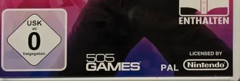 Zumba Fitness, the USK square on its front