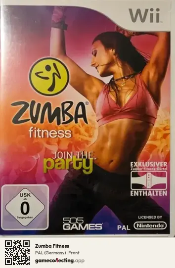 Zumba Fitness Nintendo Wii, Germany box front
