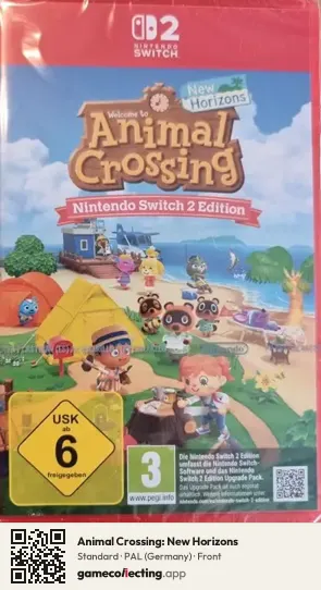 Animal Crossing: New Horizons Nintendo Switch 2, Germany box front