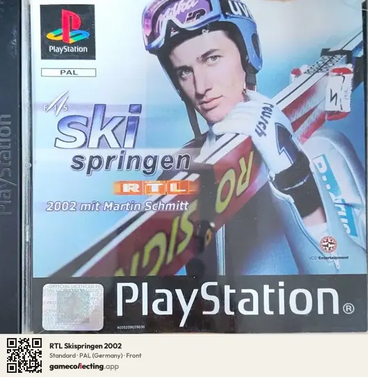 RTL Skispringen 2002 PlayStation, Germany box front