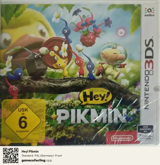 Hey! Pikmin Nintendo 3DS, Germany box front