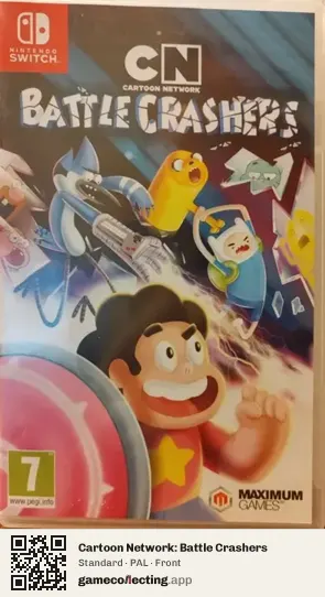 Cartoon Network: Battle Crashers Nintendo Switch, PAL box front
