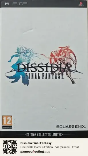 Dissidia Final Fantasy PlayStation Portable, France box front