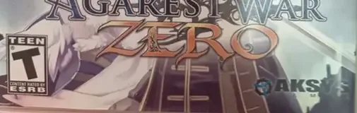 Agarest Senki Zero, the ESRB box on its front