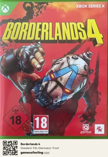 Borderlands 4 Xbox Series X, Germany box front