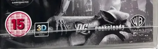 Batman: Arkham City, the BBFC circle on its front