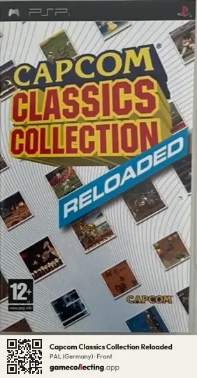 Capcom Classics Collection Reloaded PlayStation Portable, Germany box front