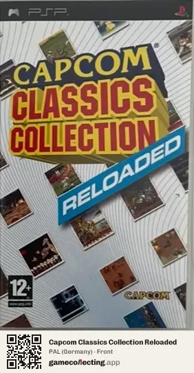 Capcom Classics Collection Reloaded PlayStation Portable, Germany box front