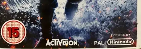 Call of Duty: World at War, the BBFC circle on its front