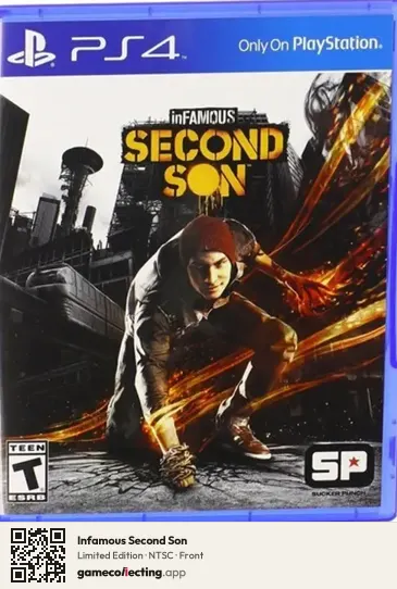 Infamous Second Son PlayStation 4, NTSC box front