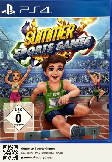 Summer Sports Games PlayStation 4, Germany box front