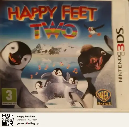 Happy Feet Two Nintendo 3DS, PAL box front