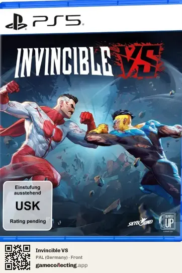 Invincible VS PlayStation 5, Germany box front